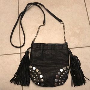 Brash Bags - NWOT black leather studded bag Brash Bags - NWOT black leather studded bag